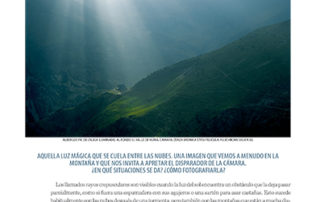 La nueva sección sobre fotografía de la revista "El Mundo de los Pirineos"